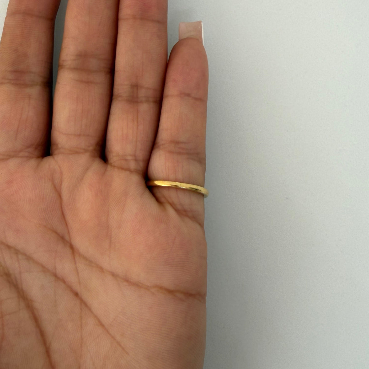 Vintage 5 Stone Half Eternity Diamond Ring (18k Yellow Gold)