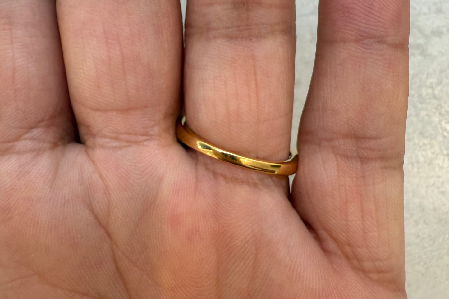 18ct Yellow Gold, Diamond Half Eternity Ring
